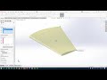 how to import airfoil coordinates modeling airfoils in solidworks