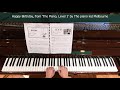 Happy Birthday, from 'The Piano, Level 1' by The piano kid Melbourne