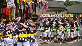 ２０１７０４１６知多市岡田春まつり 捻回し直前