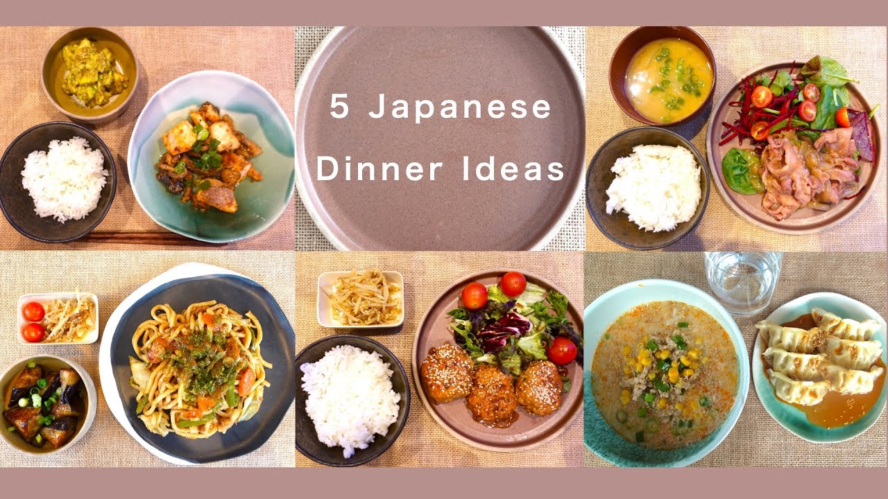 30 Minute Japanese Dinner Ideas L Our Favorite Recipes 🍜 - YouTube