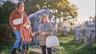 Live shopping Nouvelles collections avec Papa Pique et Maman Coud