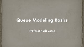 Queue Modeling Basics