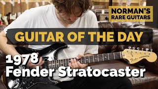 Guitar of the Day: 1978 Fender Stratocaster Hardtail | Norman's Rare Guitars