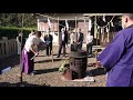 2020年11月15日 日 君津坂田八幡神社 新嘗祭、皇太神宮祭、湯立の神事