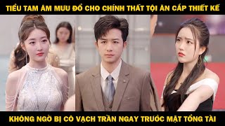 Tiểu Tam Âm Mưu Đổ Cho Chính Thất Tội Ăn Cắp Thiết Kế, Không Ngờ Bị Cô Vạch Trần Trước Mặt Tổng Tài