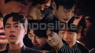 kdrama ( boy crying ) sad fmv • imposible