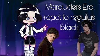 Marauders Era react to Regulus Black