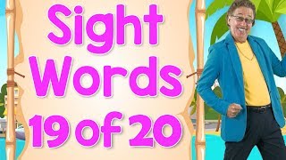 Sight Words | Ready to Read Sight Words | List 19 | Jack Hartmann