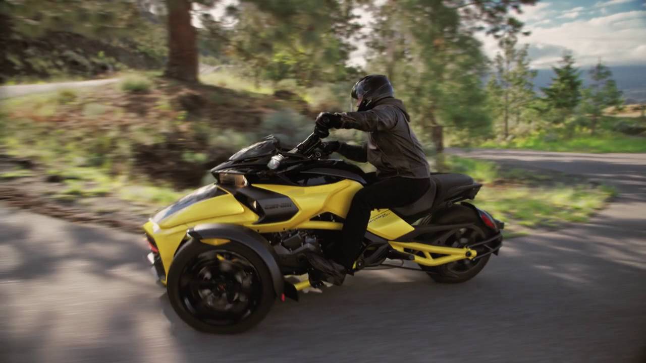 Can-Am Spyder F3-S 2017 - YouTube