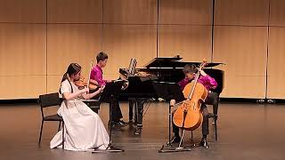 2024 NZCT prelim - Mendelssohn Piano Trio No. 1, 1st movt 孟德爾頌鋼琴三重奏第一號