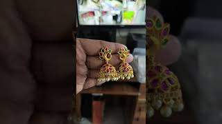 Matt finish jhumka