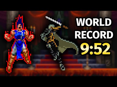 The Fastest Castlevania SotN Speedrun EVER! – Bad Ending World Record in Under 10 Mins