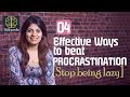 4 Effective ways to beat Procrastination - Skillopedia - Personal Development Videos