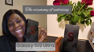 UNBOXING MY SAMSUNG GALAXY S 22 ULTRA. #samsung #samsunggalaxy #samsunggalaxys22ultra #unboxing