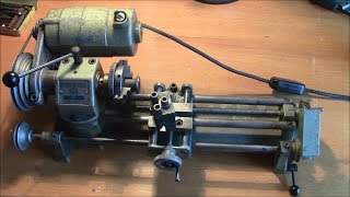 The Emco Unimat lathe, a new purchase