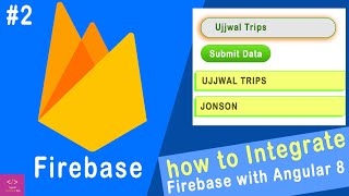 Firebase in Angular Applications | Integrate Firebase into Angular 8 | Getting started with Firebase