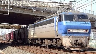 JR貨物 EF200-6 貨物列車 (7090レ EF200型) JR東海道本線 豊橋－二川