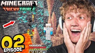 నా మొదటి వజ్రాలు! - Minecraft సర్వైవల్ లెట్స్ ప్లే #2