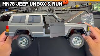 MN78 JEEP RC UnBoxing & First Run🏃‍♂️