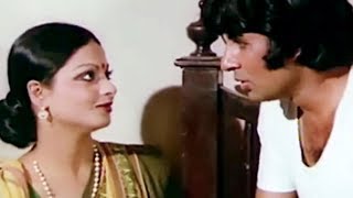 Amitabh Bachchan scared by Rekha | Do Anjaane | Comedy Scene 12/31