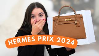 THE PRICE OF HERMÈS BAGS 2024