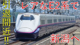 【もうすぐ引退！】上越新幹線E2系に乗って雪国へ！