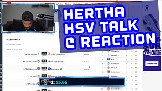 Hertha - HSV Talk & REACTION auf @DerHerthaner nach dem Spiel Borussia Dortmund vs. Hertha BSC 2-1!