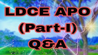 Crack the LDCE APO CBT(Part-1) |APO Exam Study Material |  Railway Departmental Group -B