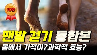 🦶맨발 걷기의 모든것!!! 과학적 효능 부터 걷기 시작하면서 생기는 변화들