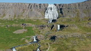 Above Iceland - Dynjandi Waterfall (Fjallfoss)