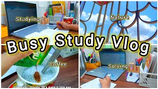 Busy Study Vlog📚 | Morning to Night Study Routine📒| A Day In My Life🌷| Study Mor
