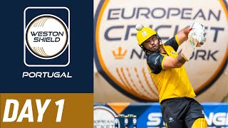 🔴 Weston Shield, 2024 | Day 1 | Portugal | T10 Live International Cricket | European Cricket