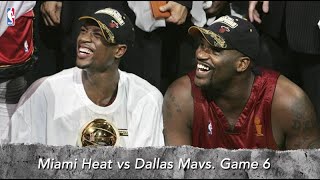 NBA Finals 2006. Game 6. Full Game Highlights. Miami Wins First NBA Championship. Wade 36 pts