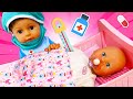 Baby Born ist krank. Spielspaß mit unserer Baby Born Puppe