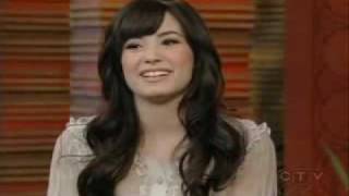Demi Lovato interview Regis and Kelly