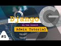 Python Django application with Admin one time password