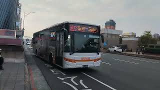 (首都客運) 307線 行經臺北車站商圈 往撫遠街 EAL-1159 創奕金旅弘鉅電動公車 臺北車站(忠孝) 攝