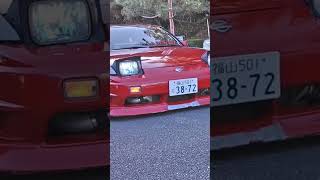 180sx君おめめパッチリでかわいい🩷 #車 #リトラクタブルヘッドライト