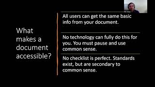 How to Create Accessible Microsoft Word Documents Webinar