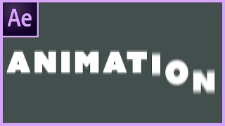 Basic Text Animations in After Effects CC 2020