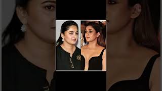 nayanthara x Anushka kissing lip #ai #kiss #instagram #viralvideo #actress