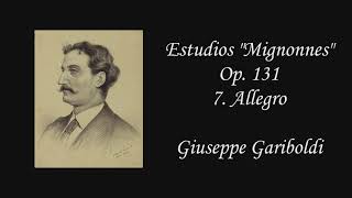 Estudios Mignonnes for flute Op. 131 - G. Gariboldi (7. Allegro)