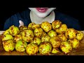 ASMR Spicy Fresh Green Sour Plums ( EATING SOUNDS )