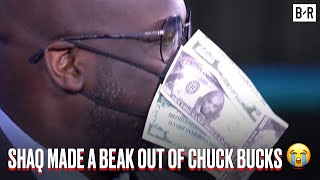 Shaq Really Turned Chuck Bucks Into A Beak To Support Atlanta Hawks