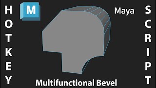 Bevel Hotkey Script for Maya