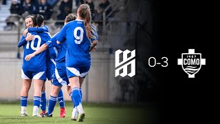 Mantova 0 - 3 Como 1907 Women