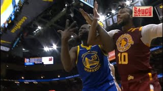 Draymond Green Looks Like He's Marrying Darius Garland and Can't Let Go of Him!😂😂😂 Cavs vs Warriors