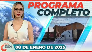 Noticias con Crystal Mendivil | Programa completo 8 de enero de 2025