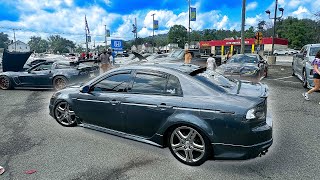 TAKING MY ACURA TL TO AN INSANE JDM CARS \u0026 COFFEE !!