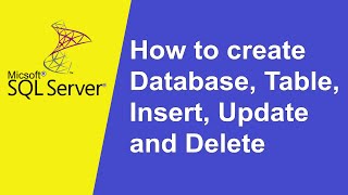 SQL Tutorial 3 | Create Database, Table, Insert, Update and Delete in a simple way